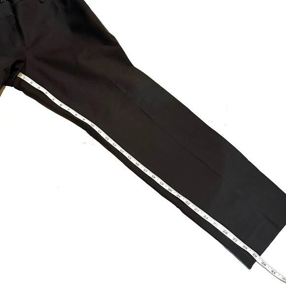 Talbots Newport Dark Charcoal Gray Straight Leg Career Pants Women's Plus 16 - Picture 6 of 7